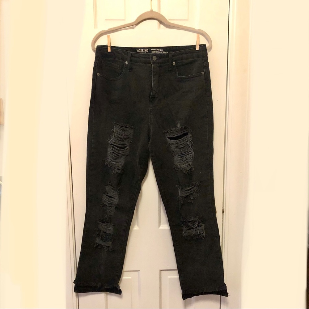 High Waisted Mom Jeans
